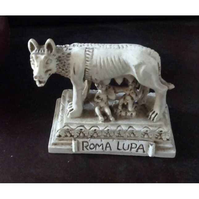 Patung Logo AS ROMA / Roma Lupa