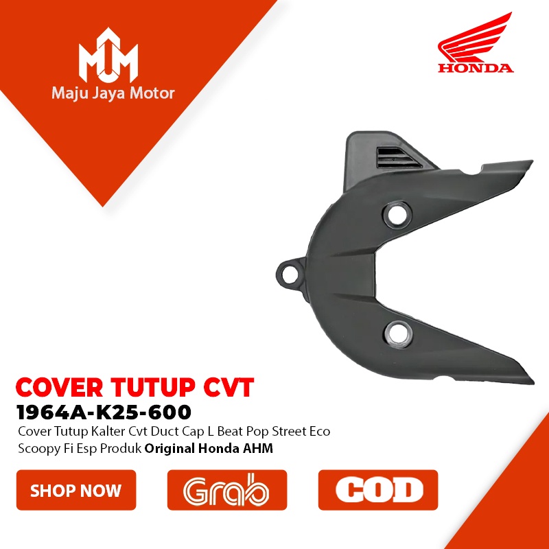 Cover Tutup Kalter Cvt Duct Cap L Beat Pop Street Eco Scoopy Fi Esp K25 Original AHM