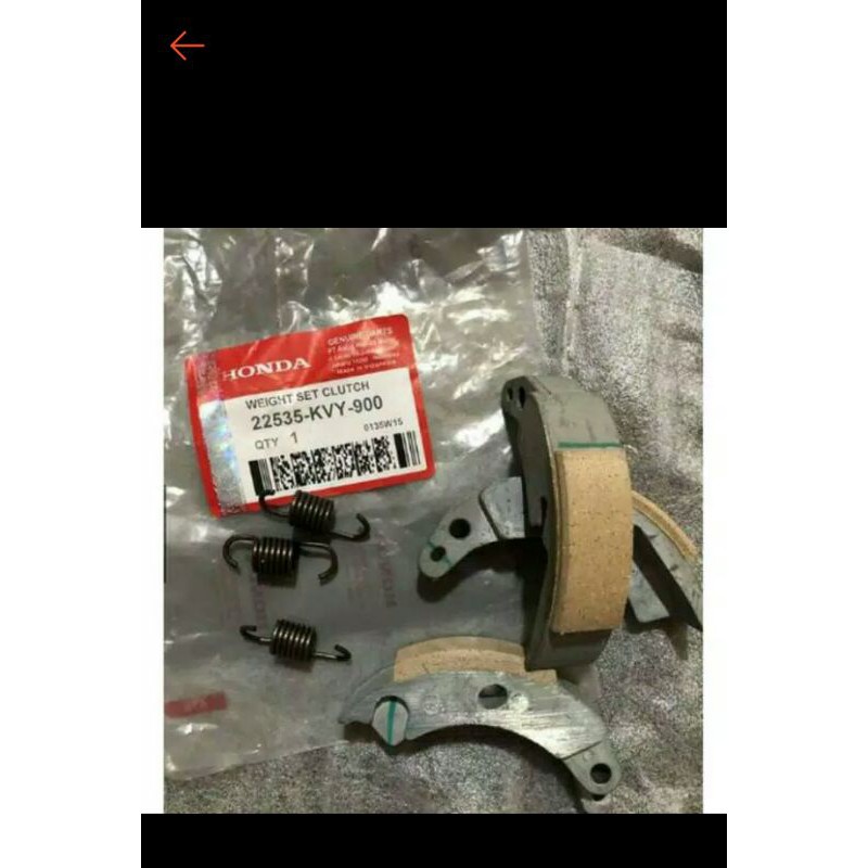 Kampas ganda Beat Kampas ganda Beat Karbu tanpa per