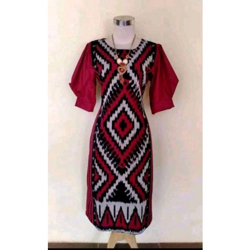 dress etnik new, dress ballonita etnik