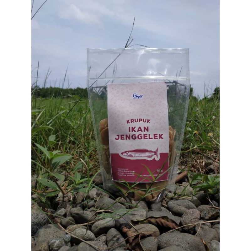 

Kerupuk ikan jenggelek mentah