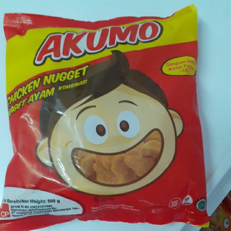 

Akumo chiken Nugget 500 gr