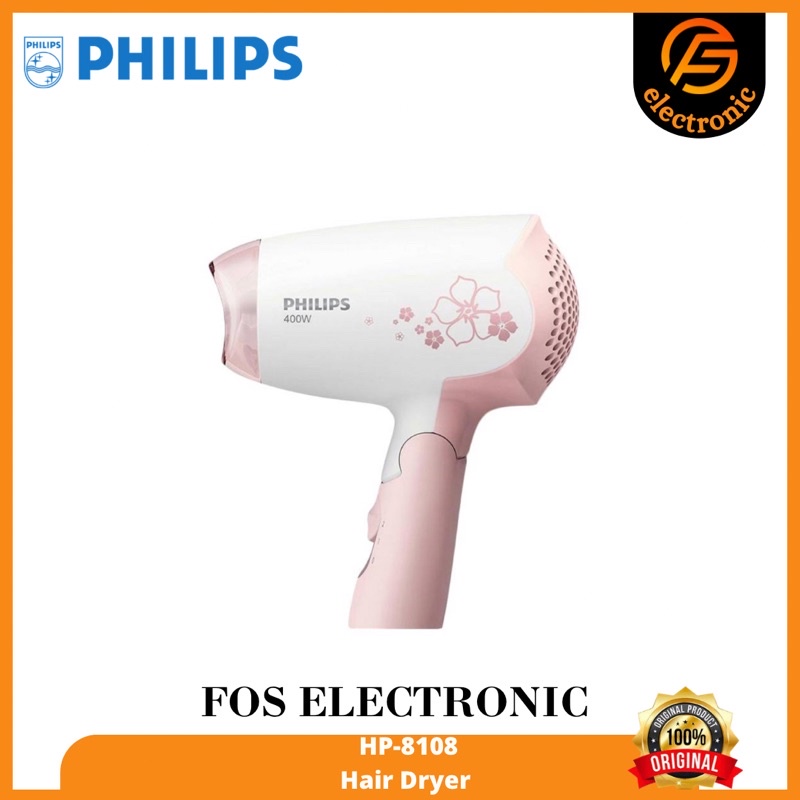 PHILIPS HP8108 Hair Dryer PINK100% ORI