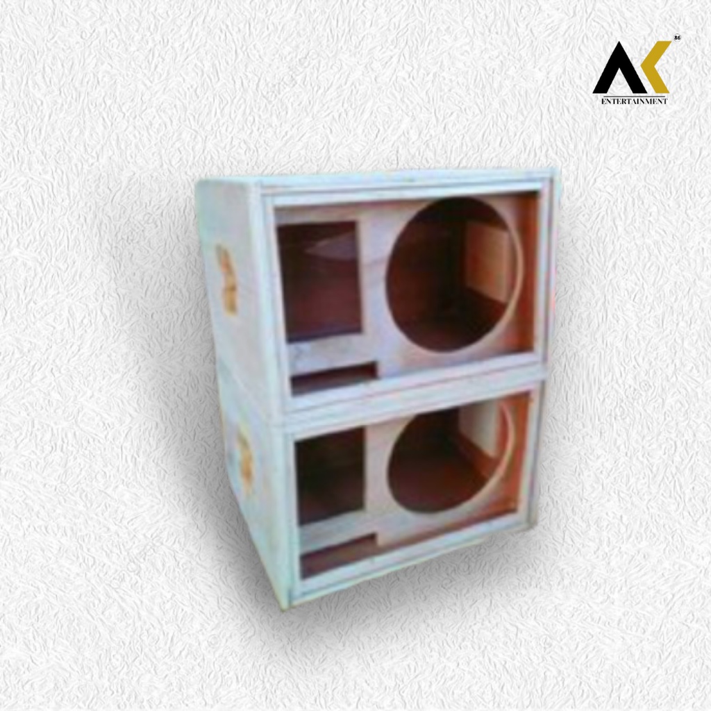 Box speaker Midle 10 Inch Triplek 15mm semi Meranti