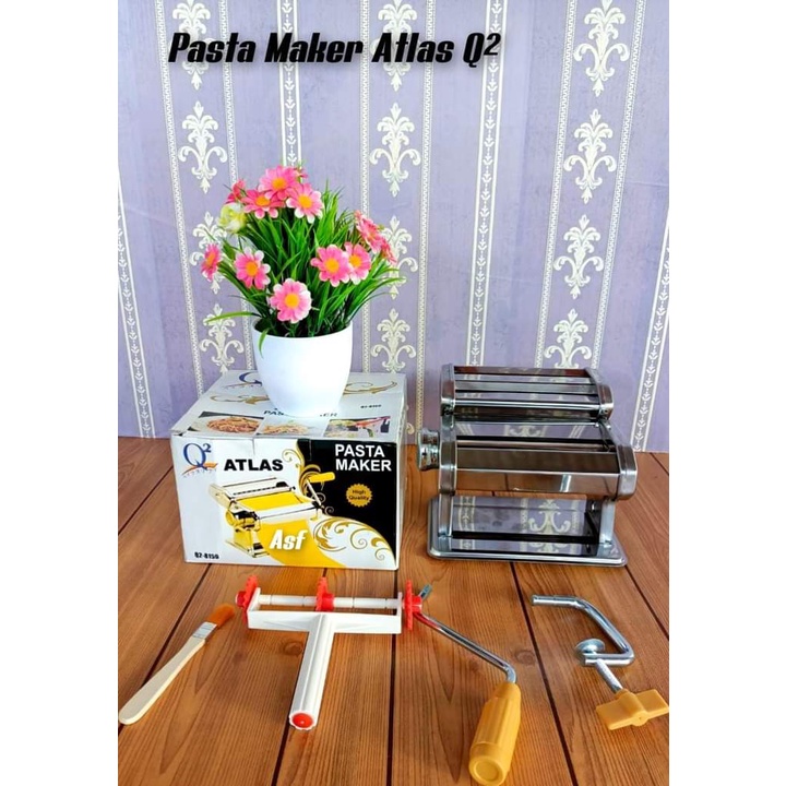 GILINGAN MIE Q2 8150 ATLAS ORIGINAL PASTA MAKER Q2 ATLAS GILINGAN MIE KULIT MOLEN / PASTA MAKER ATLAS ALAT PEMBUAT MIE DAN PASTA Q2-8150