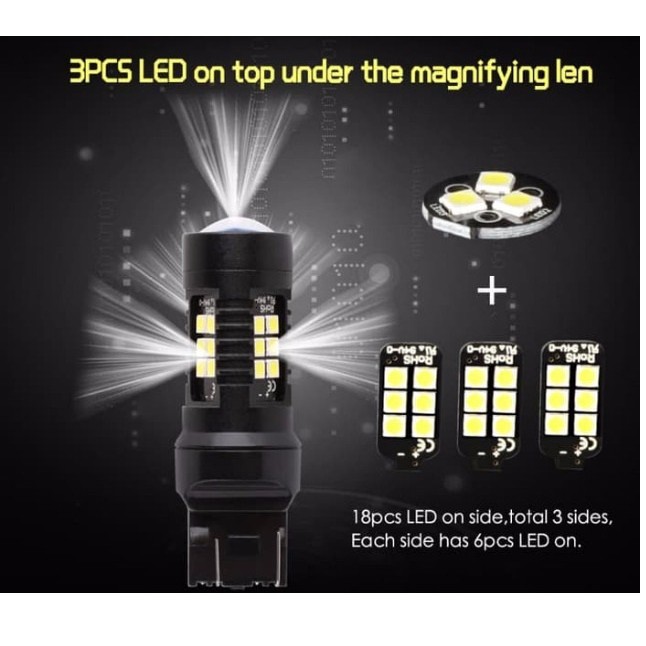 Aksesoris Innova Reborn Lampu LED Mobil Foglamp T20 Lampu Senja Kabut Innova Reborn Cahaya Merah