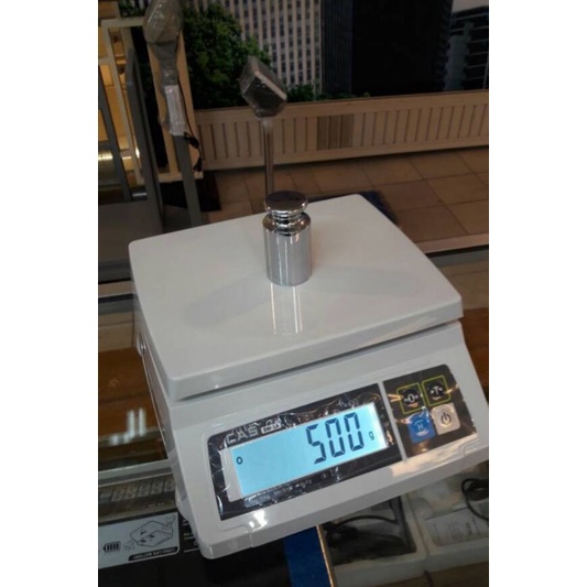 Timbangan meja digital CAS SW-1A 30kg/Timbangan industri Timbangan digital CAS KOREA 30kg x 1gram