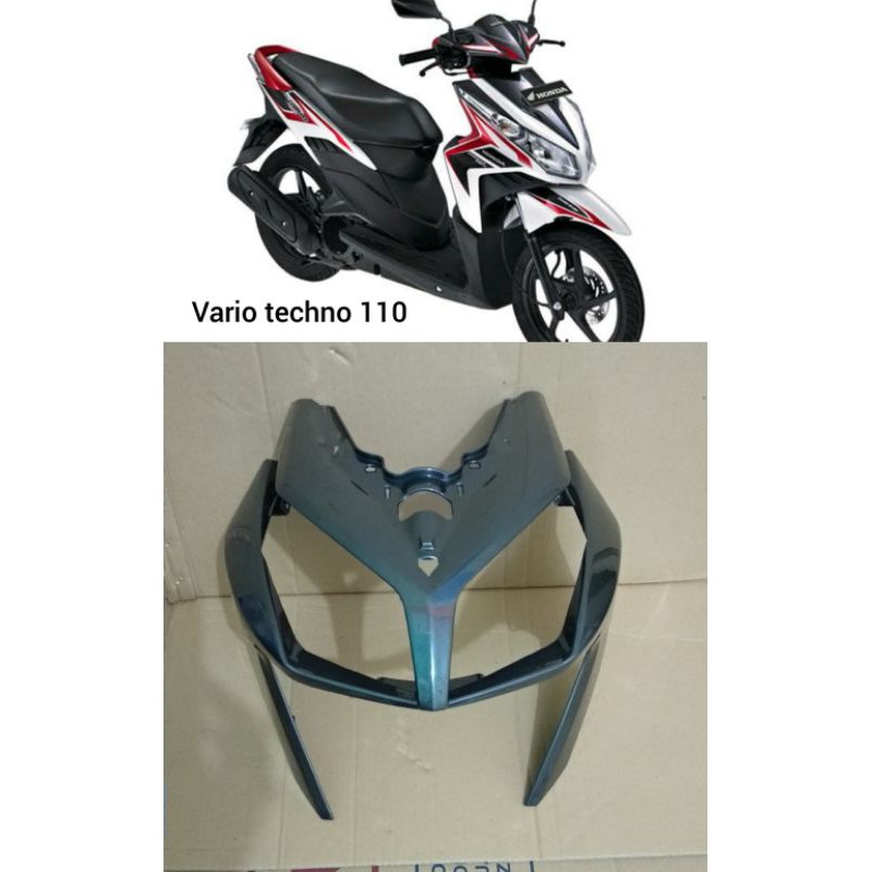 dasi tameng depan vario techno 110 karbu vario techno 110 old warna abu abu
