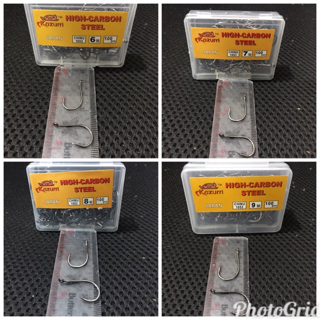 Kail Pancing Isi 100 Carbon Steel Box Chinu 1053 Kazurri Vezel Japan-0