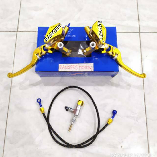 MASTER REM NSN HIDROLIK PLUS KOPLING HIDROLIK VIXION SATRIA SONIC R15 DLL