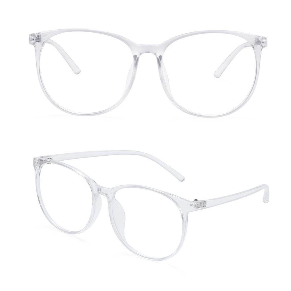 Lily Blue Light Blocking Glasses Bingkai Bulat UV Silau Dengan Case Eyewear Kacamata Anti Blue Light