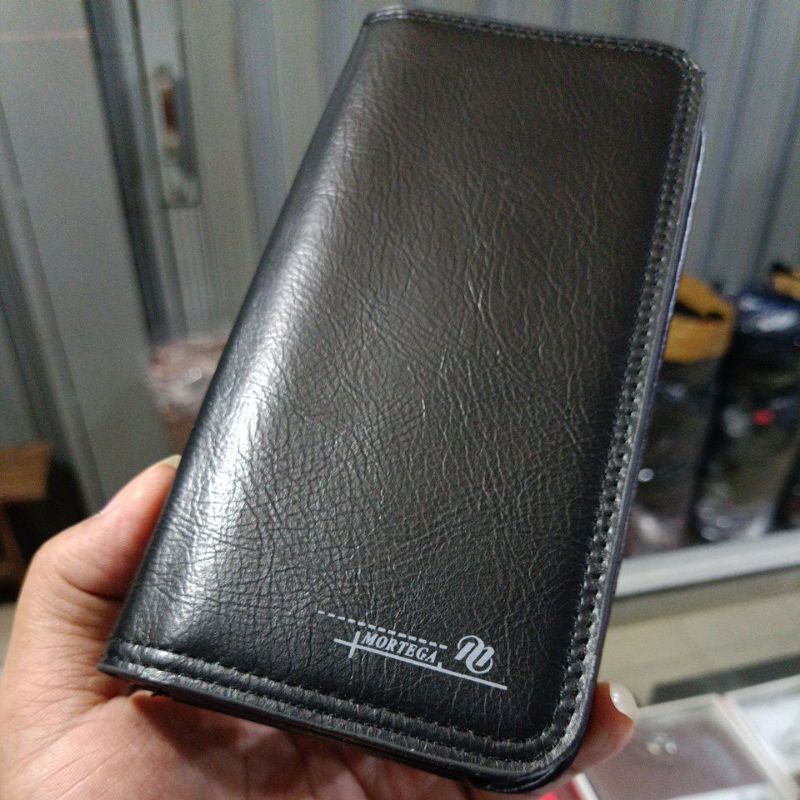 [PROMO 9.9] Dompet Kulit LEVlS Hitam Tanggung SRD-3 || Dompet Tanggung Pria Wanita