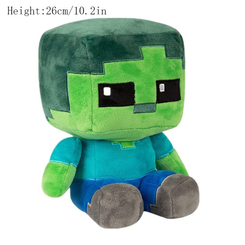 Minecraft Plush Toys Minecraft Creeper Enderman Pig Bear Stuffed Toys Pixel Doll