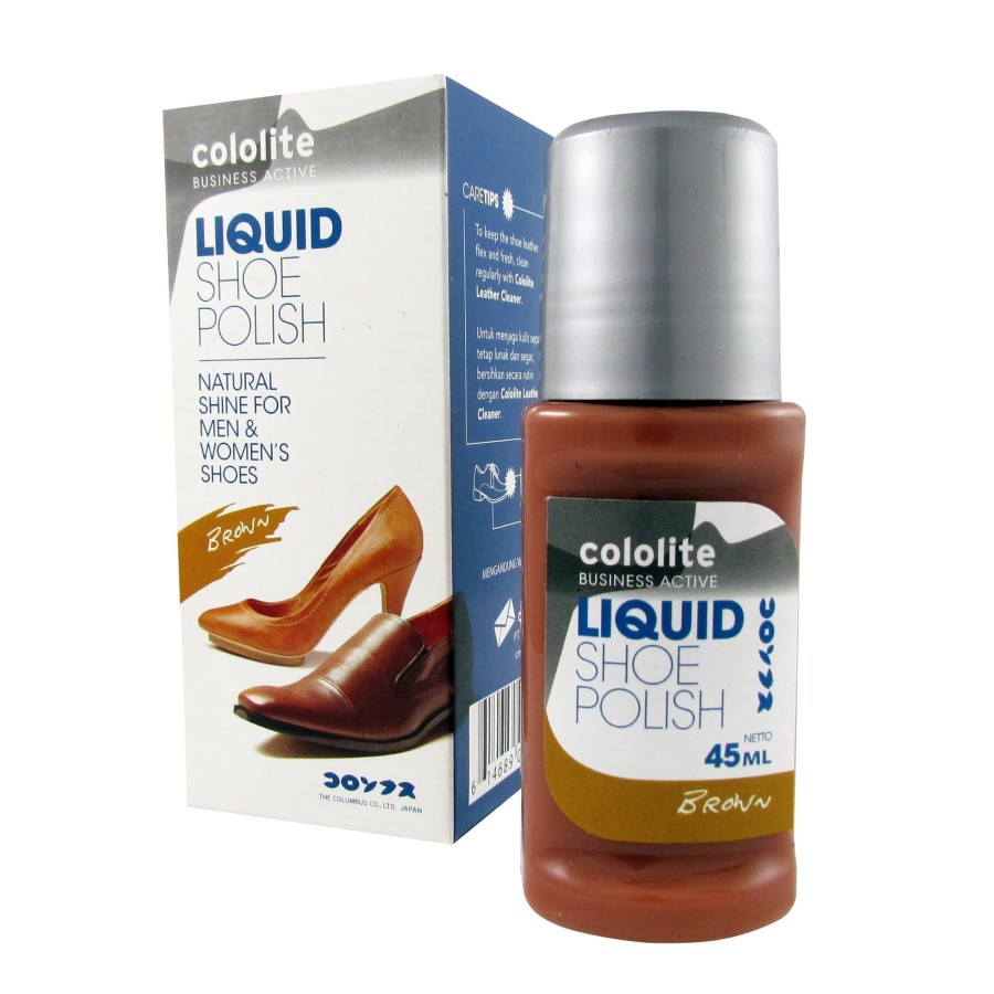 Ktmstore Semir Sepatu Cair 45ml Liquid Shoe Polish Premium Cololite 1201-0001