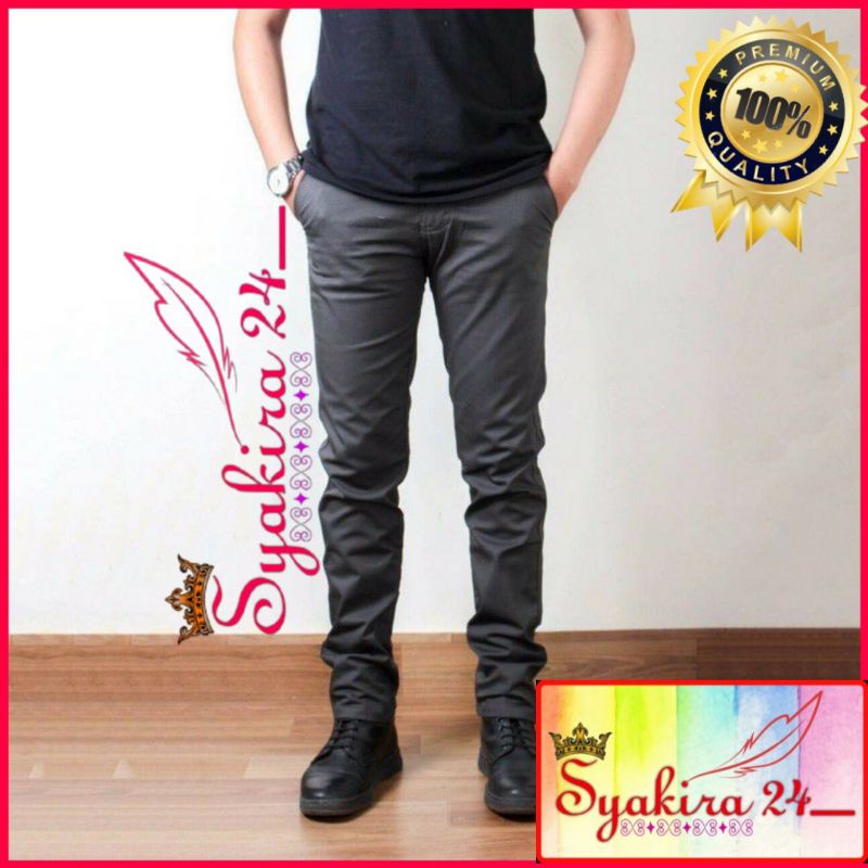 CELANA PANJANG CHINO SLIMFIT STREET MELAR