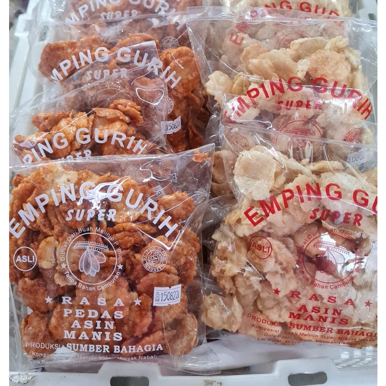 

Emping Bumbu Asin Manis
