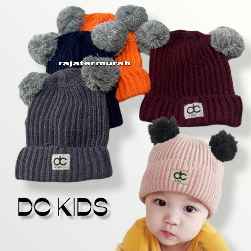 Topi Rajut Bayi DC Kids New 0-3Tahun