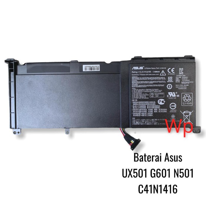 Baterai Asus Zenbook Pro G501 G501VW G501VJ G501JW G601J C41N1416