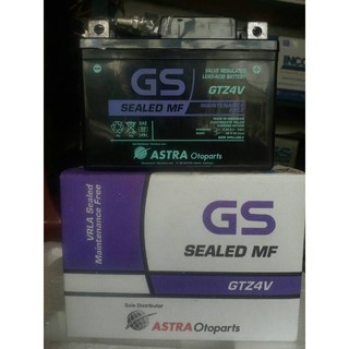  Aki  Accu Motor  GS  ASTRA GTZ4V  MF Shopee Indonesia