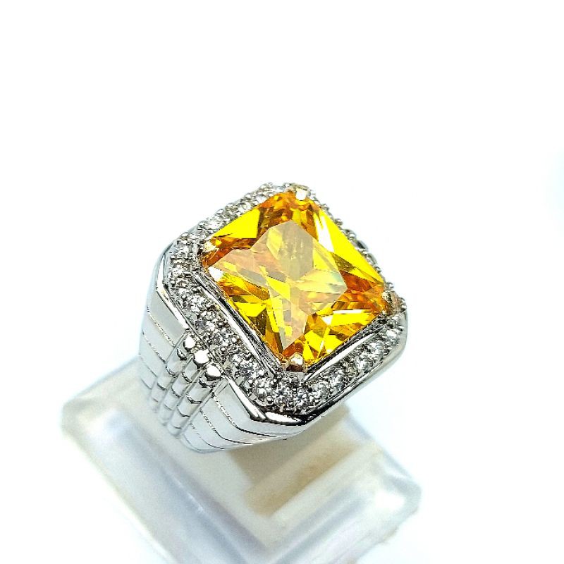 Yellow Safire zircon
