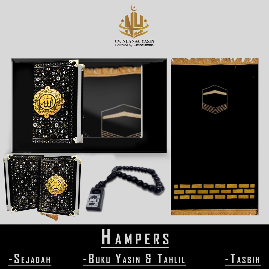 Cetak Buku Yasin dan Tahlil Custom  Hard Cover Bundling