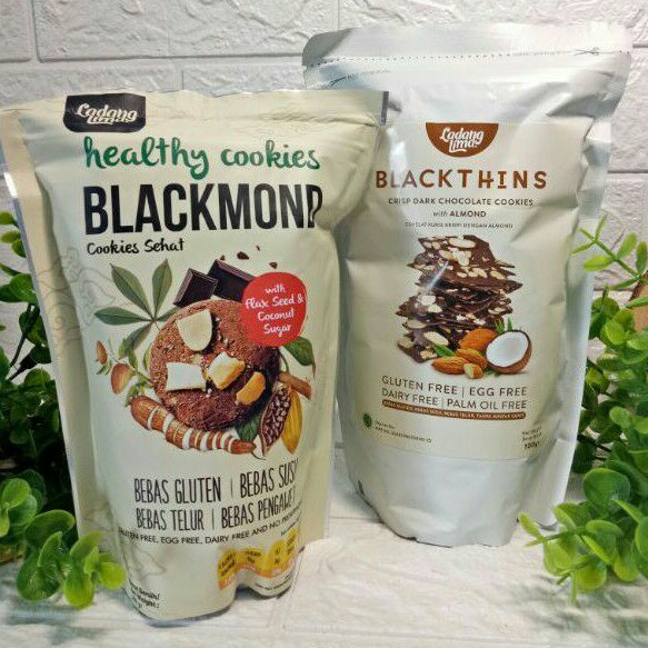 Ladang Lima Blackthins Cookies / Blackmond / Pumpberry / Gluten Free ASI BOOSTER Pawon Organik