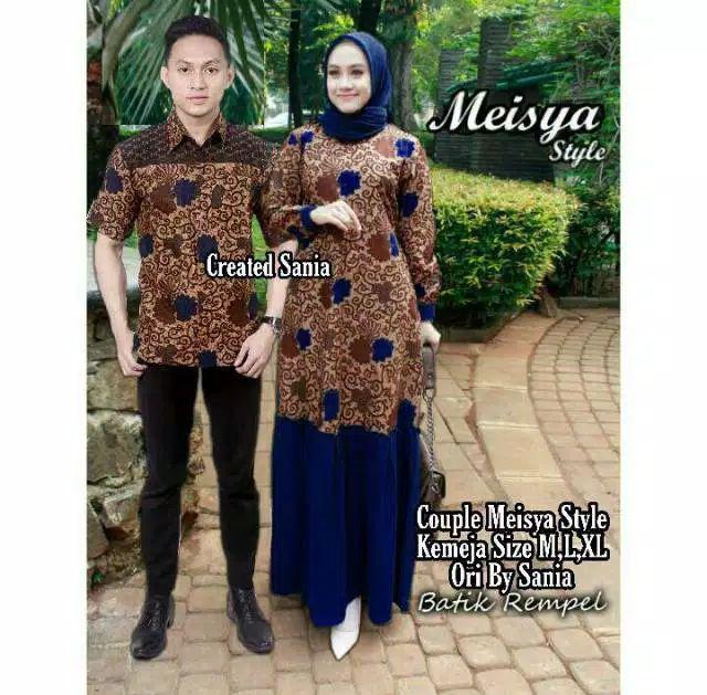 Maura Couple - Sania Ruffle Batik Couple Jumbo Ori Ndoro Jowi Dnt Garansi Termurah Shopee - Solo