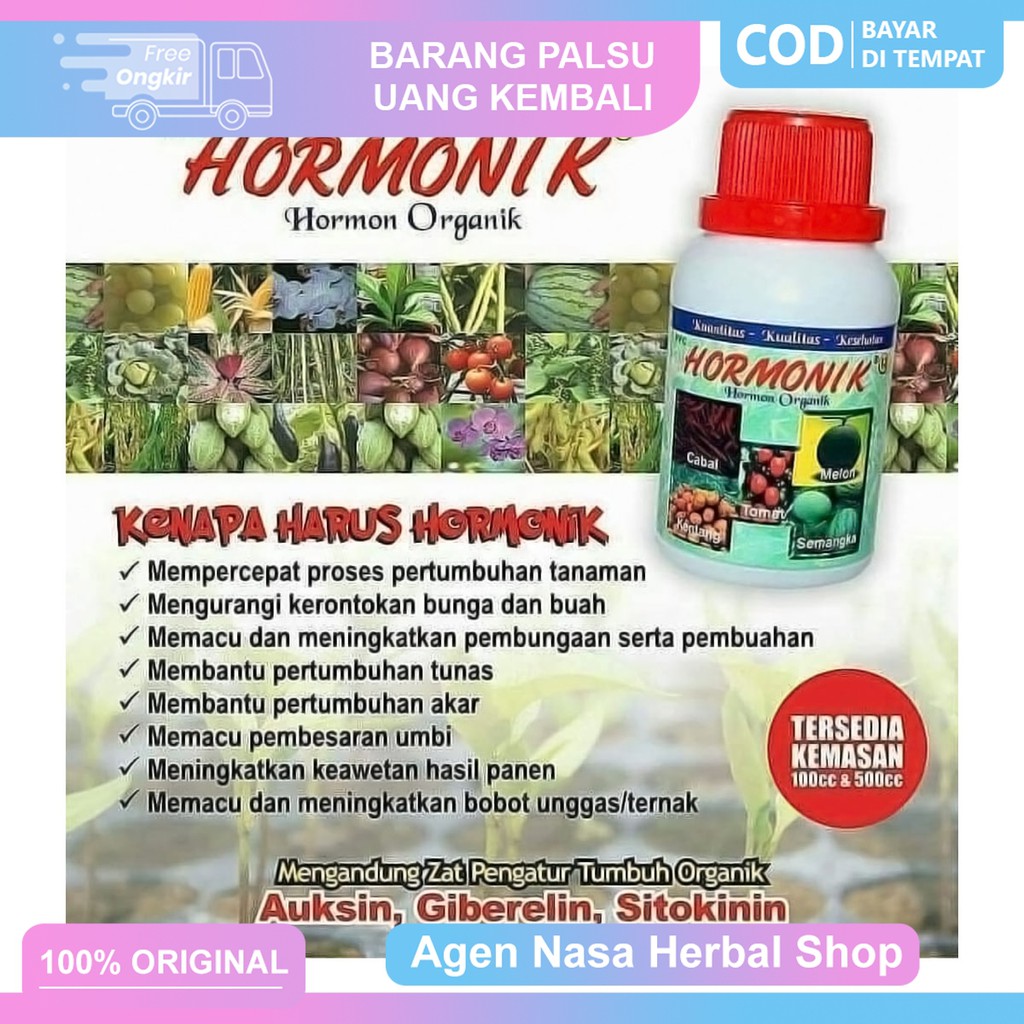 Pupuk Hormonik Organik Zat Pengatur Tumbuh Tanaman  - HORMONIK