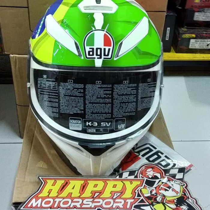 NEW ARRIVALHELM AGV K3SV MORBIDELLI 2017 SIZE XL ORIGINAL ITALY DOT