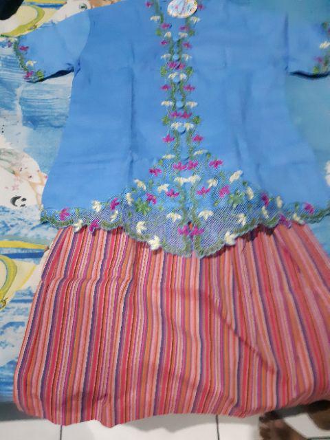 Crayon Kids Batik - Set Kebaya Anak Bordir Cr-050