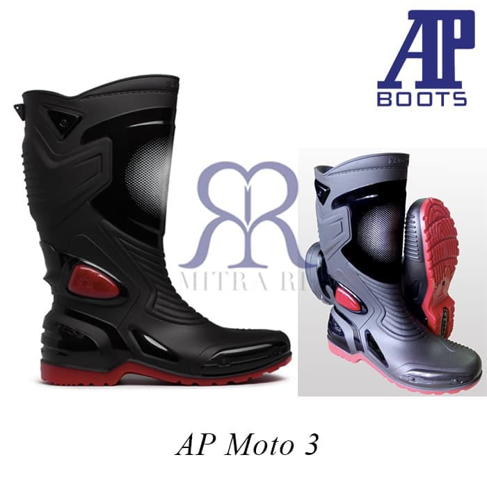 (PROMO) AP MOTO 3 TERMURAH SE-SHOPEE AP Motto 3 Sepatu AP Motor Biker