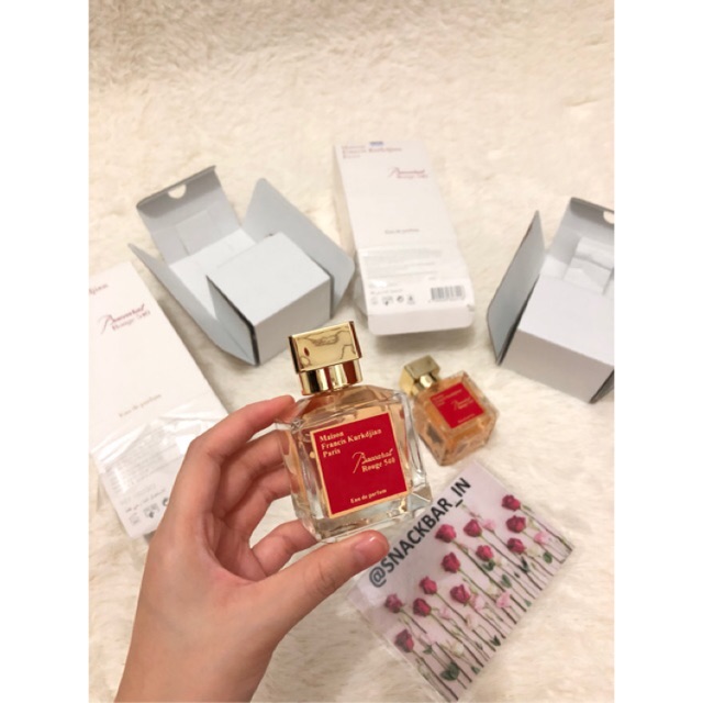 Parfum MFK BACCARAT ROUGE 540 ORI SINGAPORE