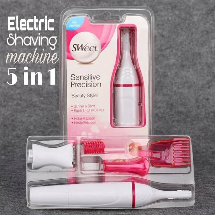 Mesin Cukur Alis Bulu Hidung Rambut Tubuh Electric Shaving Machine