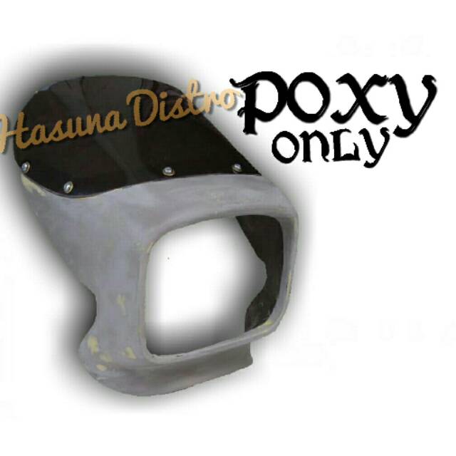 Krodong lampu kedok lampu tutup lampu motor yamaha RX king rx s mentahan