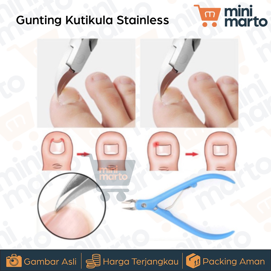 Alat Pemotong Kutikula Cutucule Nail Clipper Gunting Potong Kutikula - Minimarto