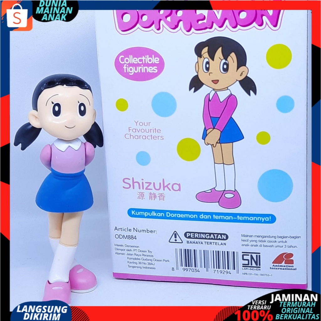 PROMO Action Figure Doraemon Action Figure Kartun Nobitaa Shiizuka - Suneoo - Gian - Dorami TERBARU