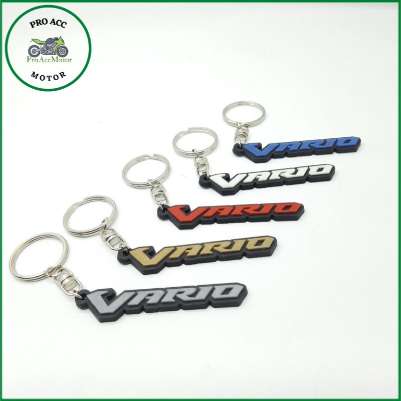 Gantungan kunci karet Rubber Motor VARIO premium (bisa cod)