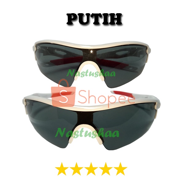 Kacamata Sepeda Motor Gowes Olahraga Outdoor Lari Polarized Sunglasses UV400 Anti Sinar Matahari Untuk Pria Wanita Sunglasses