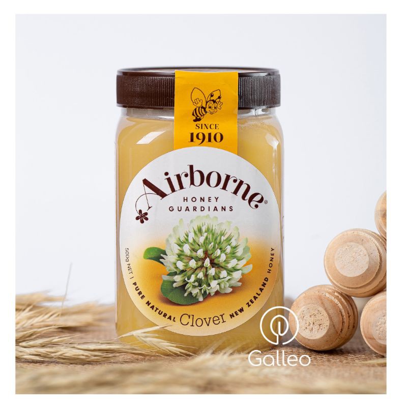 MADU CLOVER HONEY AIRBORNE NEW ZAELAND CLOVER HONEY GALLEO