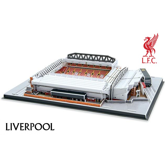 Puzzle 3D Stadium | LIVERPOOL - ANFIELD | Miniatur Puzzle Stadium