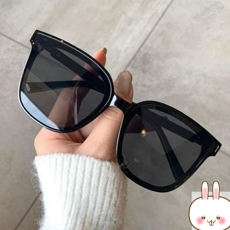 (Grosir_Solo) Kacamata hitam pria wanita style korea fashion-Polos