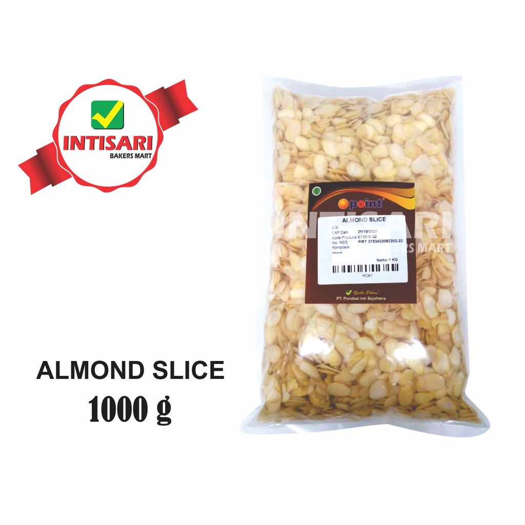 

ALMOND SLICE MENTAH 1000 G