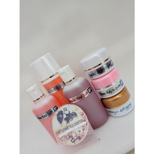 PAKET NORMAL WHITENING ANTI AGING PLUS FW ORANYE. PAKET NORMAL GOLD FW ORANYE IP SKINCARE IPUNG ORIG