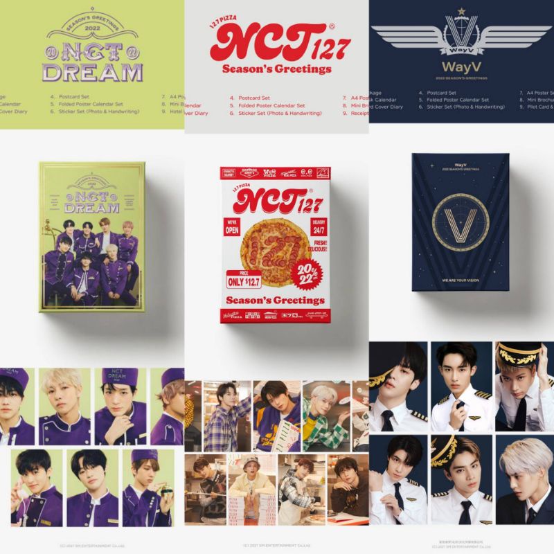 DP Seasons Greeting NCT 127 2021