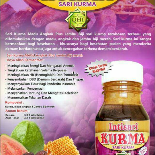 

Sari kurma herbal ruqyah