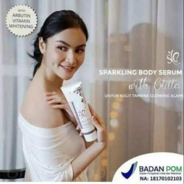 SPARKLING BODY SERUM WHITENING // BODY SERUM // BODY LOTION WHITENING // BODY SERUM