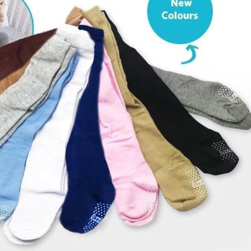 ✬ LEGGING BAYI POLOS WARNA LIL ME LITTLE ME 0 6M 6 12M - 6-12 BULAN, Putih ♡