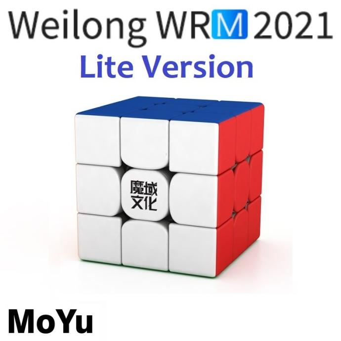 Rubik MoYu WeiLong WR M 2021 3x3 Magnetic 3x3x3 WRM 2021 Stickerless