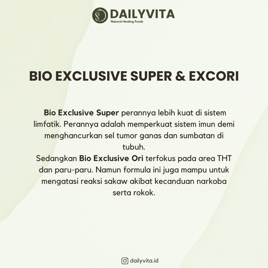 Bioth-  Excori500 Ml - Excori 100 Ml - BIO EXCLUSIVE SUPER