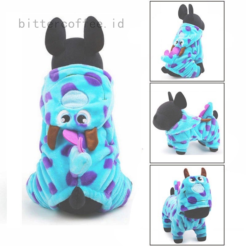 Sweater Hoodie Anjing Peliharaan Model Kostum Popodino Cute Bahan